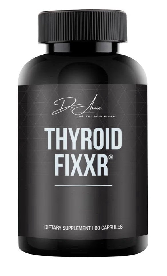 Fixxr Thyroid Support by Dr. Amie T2 Thyroid Supplement 30 Day Supply 60Capsules