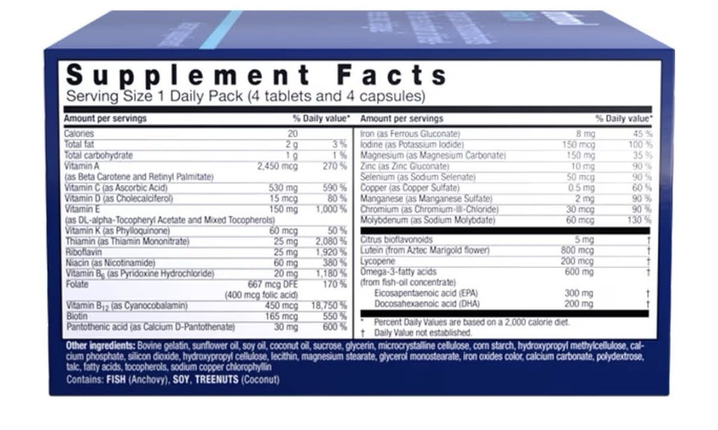 Orthomol Vital M Daily Multivitamin for Men Reduction Of Tiredness And Fatigue