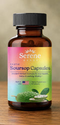 Serene Herbs Exotics Soursop Capsules Gut Health Detox Lasting Vitality 60 Caps
