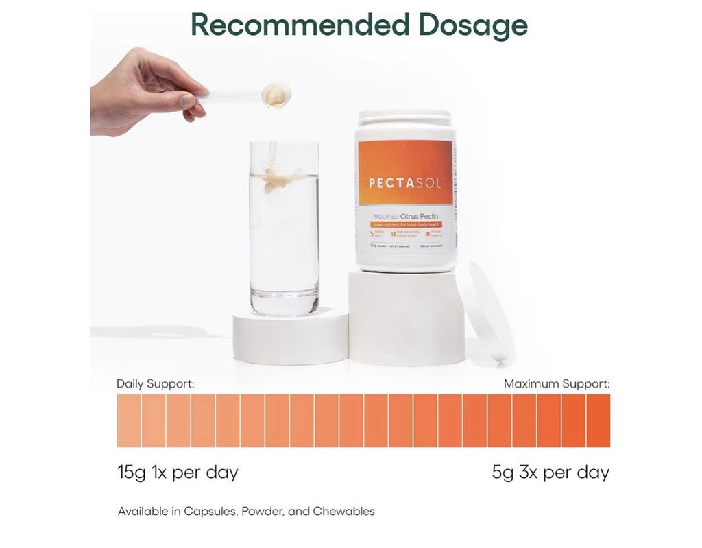 PectaSol Modified Citrus Pectin Powder Total-Body Health Immune Balancing 16oz