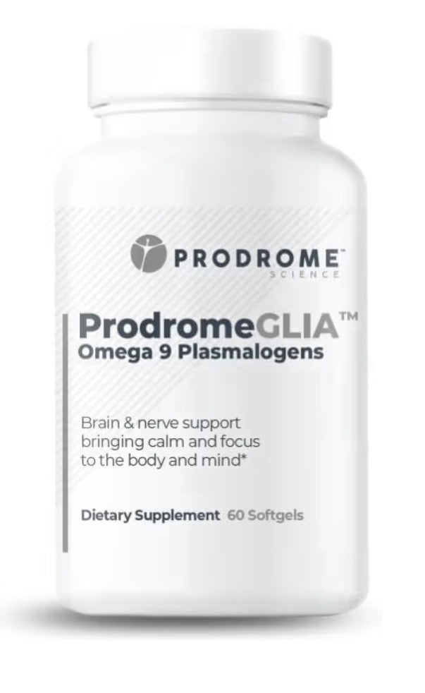 Prodrome ProdromeGLIA Omega 9 Plasmalogen Brain Nerve Support Focus Calm 60sgel