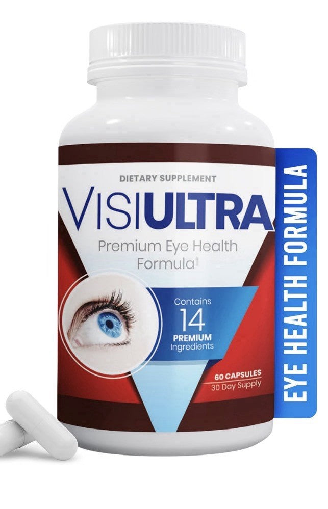 VisiUltra Eye Health Formula 14 Premium Ingredients Clear Vision 3 Pack