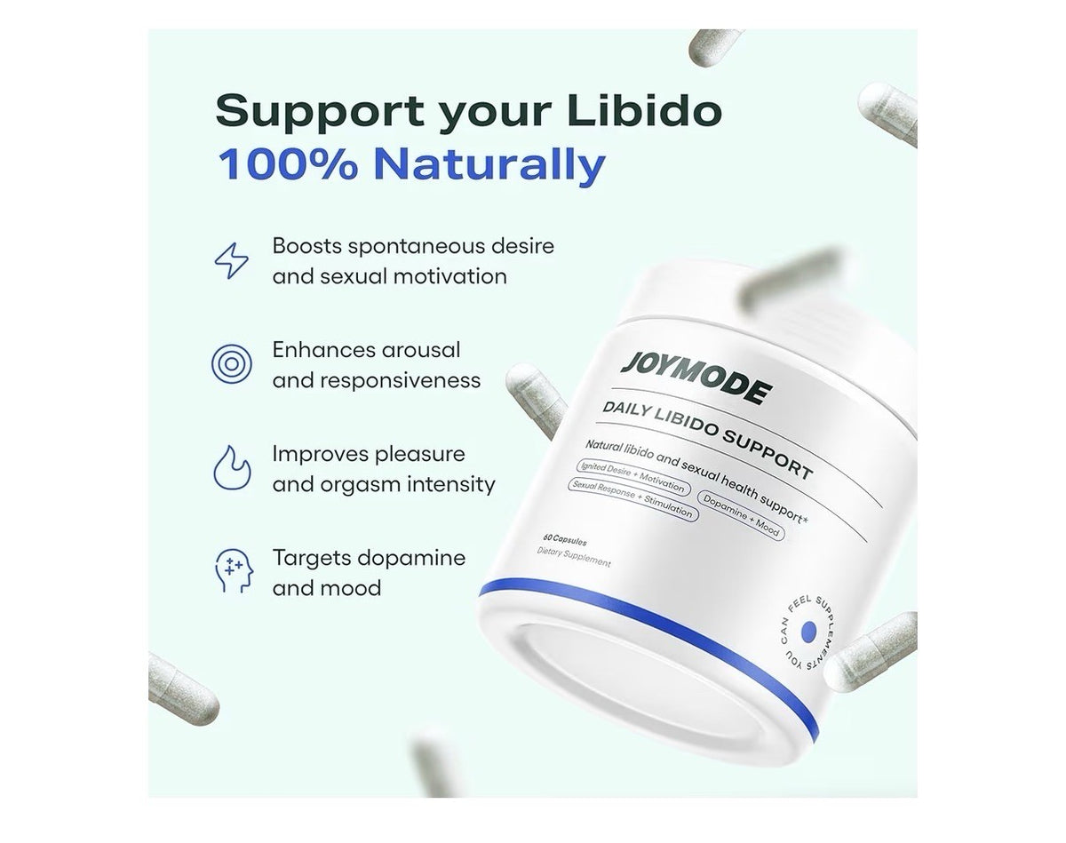 JOYMODE Daily Libido Support Natural Men’s Sexual Health Support Supplement 60ca