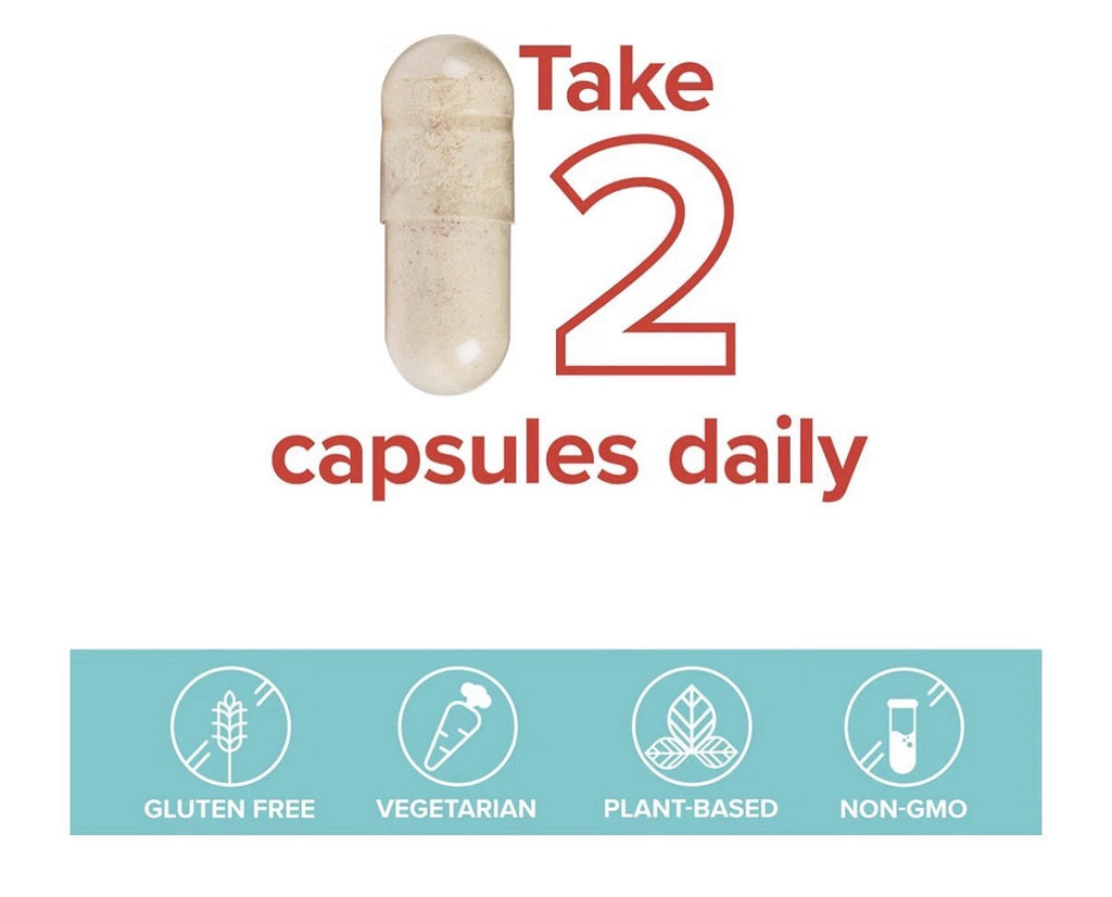 Vibrant Health Red Marine Algae Gigartina Plant-Based Immune Support 60 Capsules