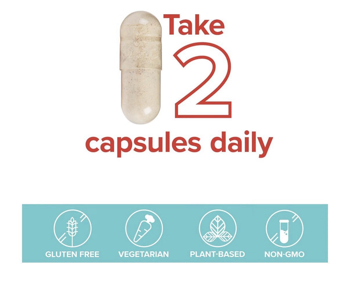 Vibrant Health Red Marine Algae Gigartina Plant-Based Immune Support 60 Capsules