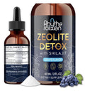 Rhytherolixian Zeolite Detox With Shiljt Grape Flavor 2 oz Liquid Drops