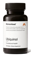 Momentous Ubiquinol CoQ10 Foundational Supplement 30 Capsules
