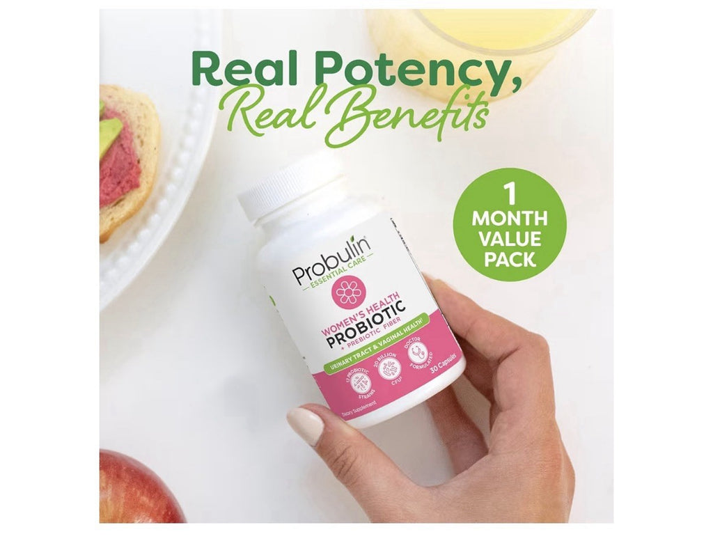Probulin Womens Probiotic + Prebiotics Urinary Tract & Vaginal Health 30Capsules