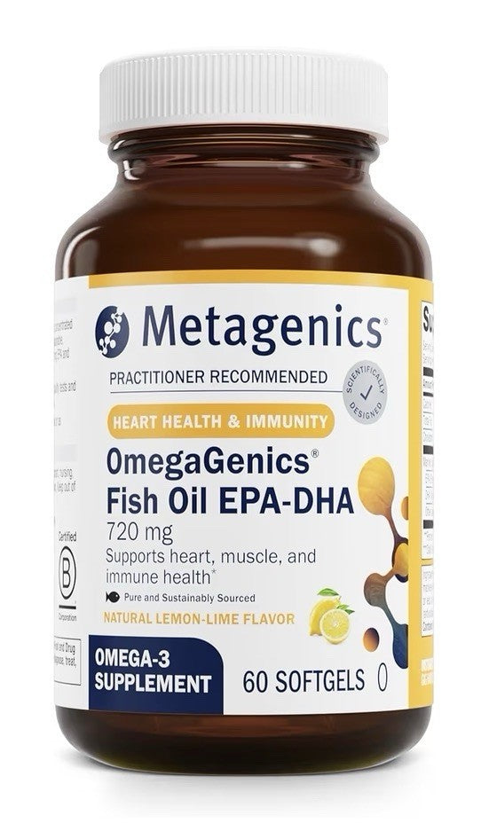 Metagenics OmegaGenics Fish Oil EPA-DHA 720 mg Heart Health & Immunity 60softgel