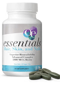 Organic Excellence Hair Skin Nails Vitamins for Women & Men 30 Tablets