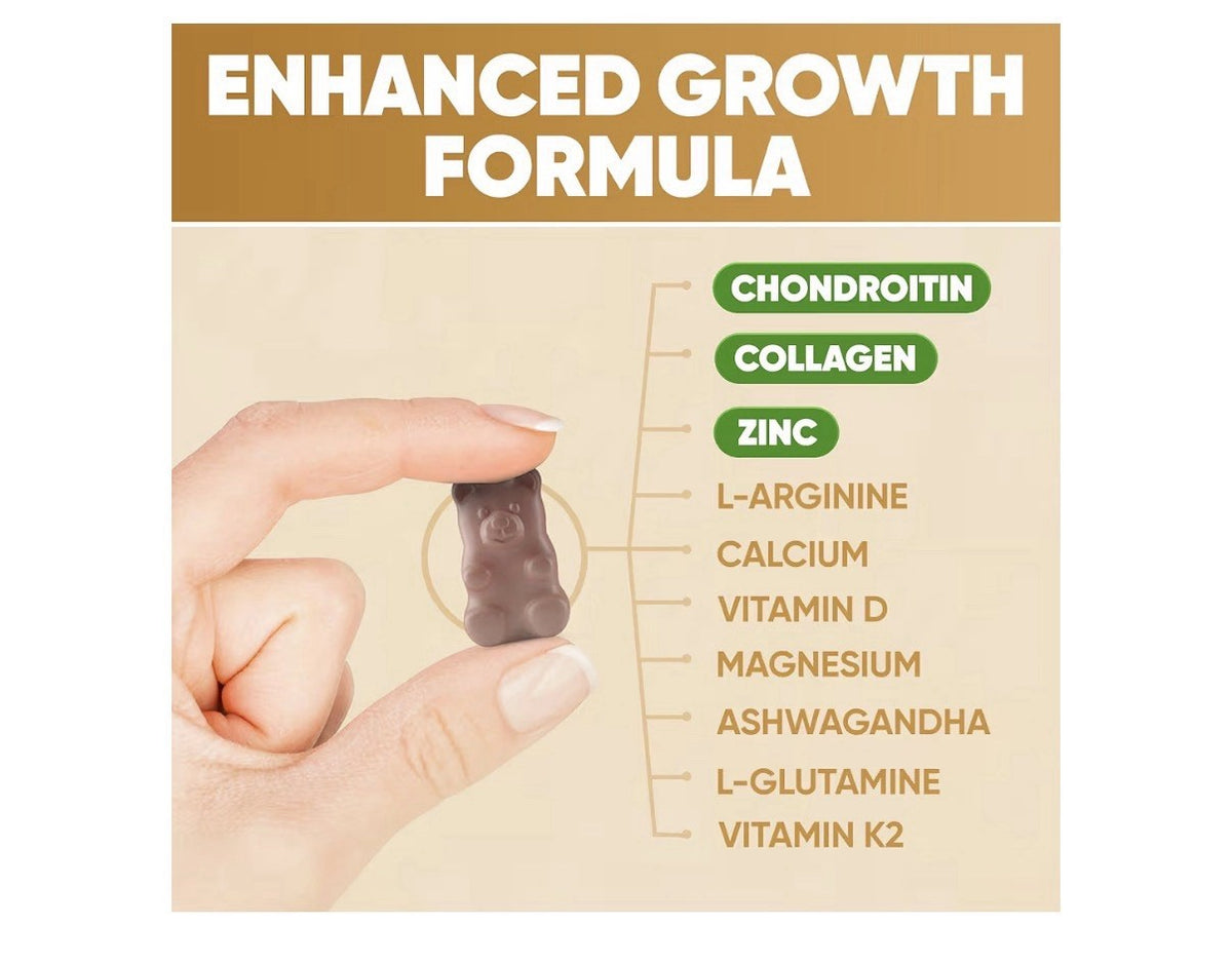 HighSpot Height Growth Bone Growth Strength Vitamin Calcium Magnesium 180Gummies