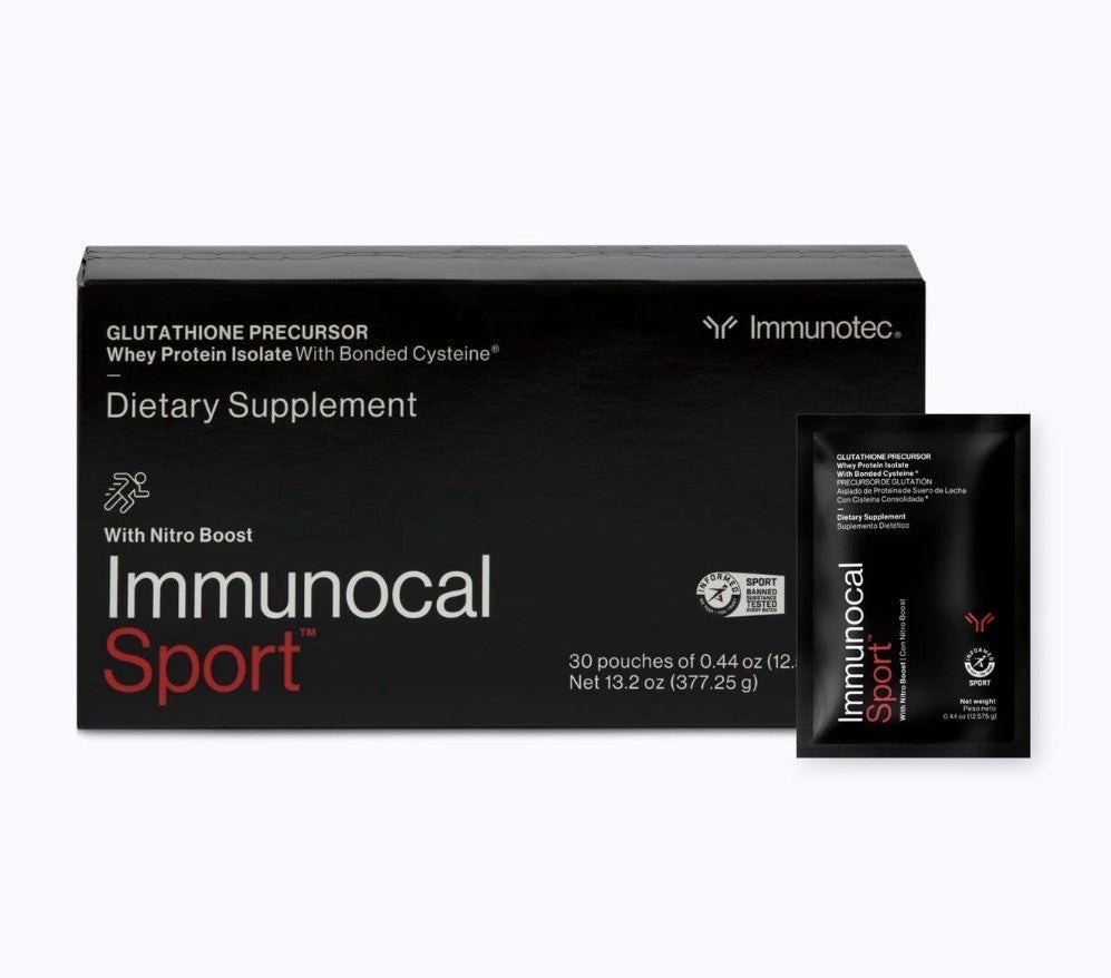 Immunocal Sport Glutathione Precursor Recovery Endurance Performance Support