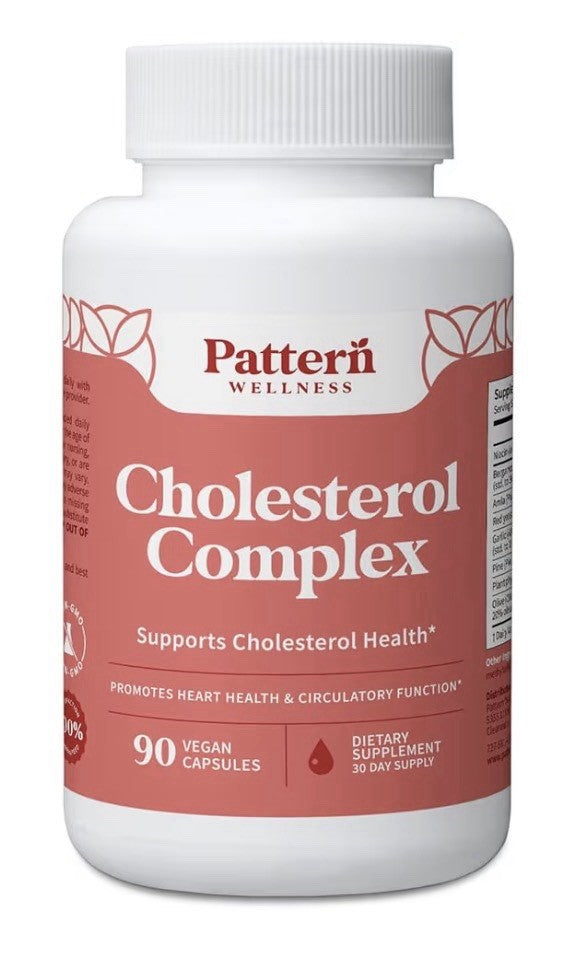 Pattern Wellness Cholesterol Complex Heart Health Circulation Function 90capsule