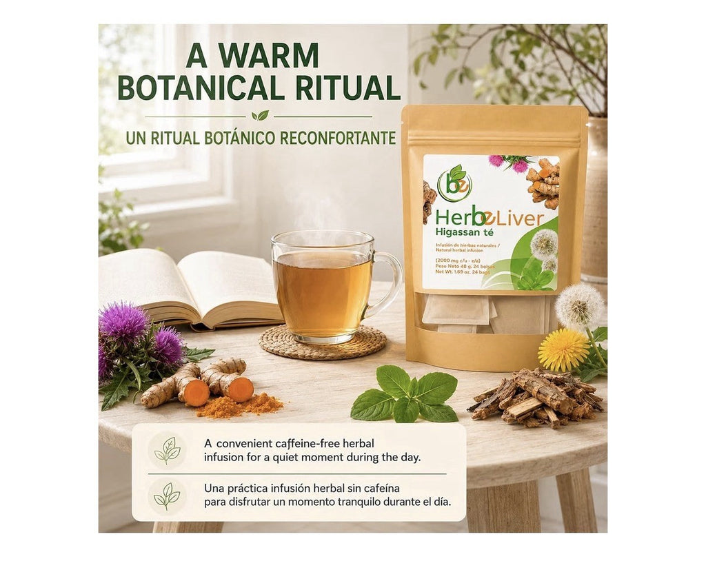 B-Experts HerbeLiver Higassan Te Natural Herbal Infusion 24 Tea Bags