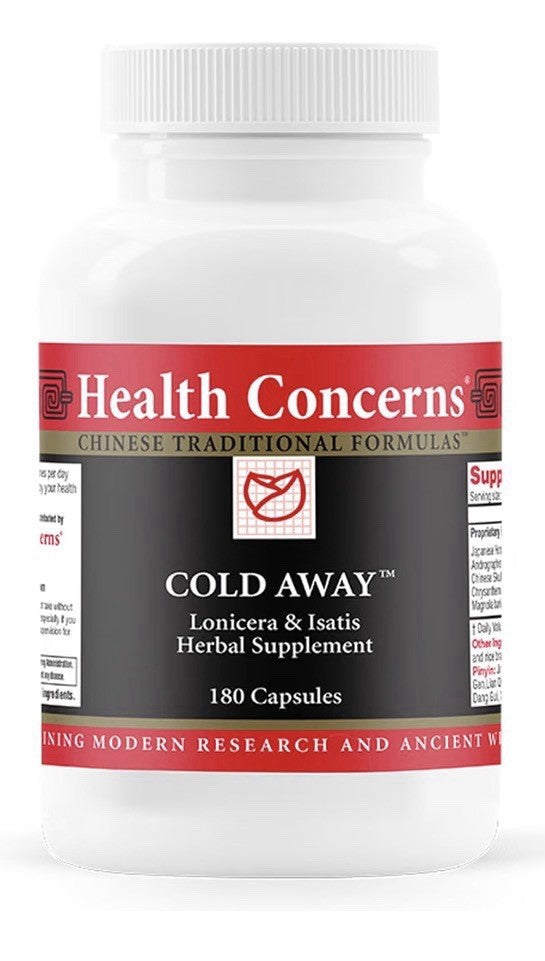 Health Concerns Cold Away Herbal Supplement Immune Support Cold Remedy 180 Caps