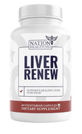 Nation Health MD Liver Renew Healthy Liver Function Cleanse Detox Repair 60 Caps