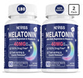 2 Pack NEVISS Melatonin 40 mg With MSM, Magnesium, Vitamin D3 Fast Acting