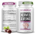 NEUROFLO Nerves & Vines Support Leg Feet Ankles Circulation Supplement 90capsule