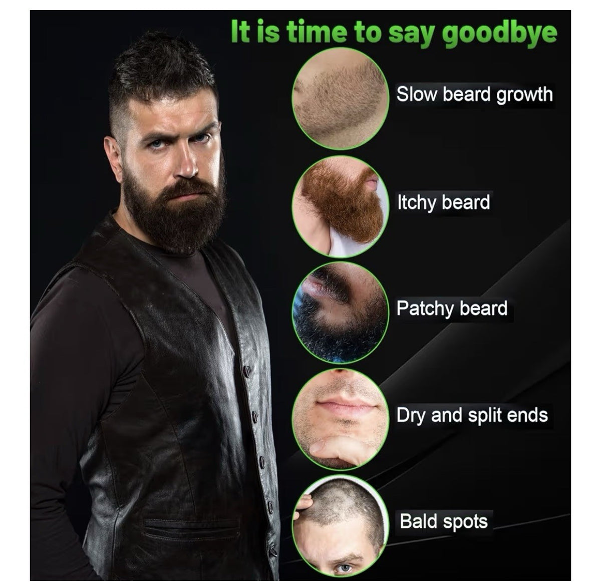 2 Pack First Melody Biotin Beard Growth Butter Castor Oil Promotes Beard Growth