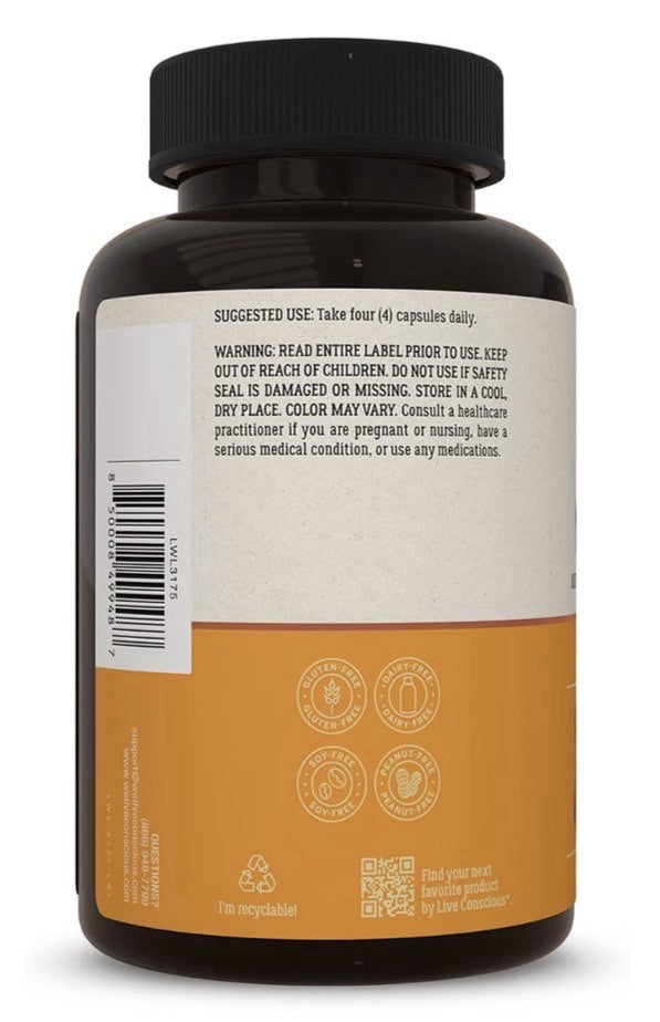 Live Conscious MOVEWELL Mobility Joint Health Joint Flexibility 2 Pack Capsules