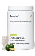 Momentous Creatine Chews Cognitive & Muscle Performance 150 Tablets Lemon Lime