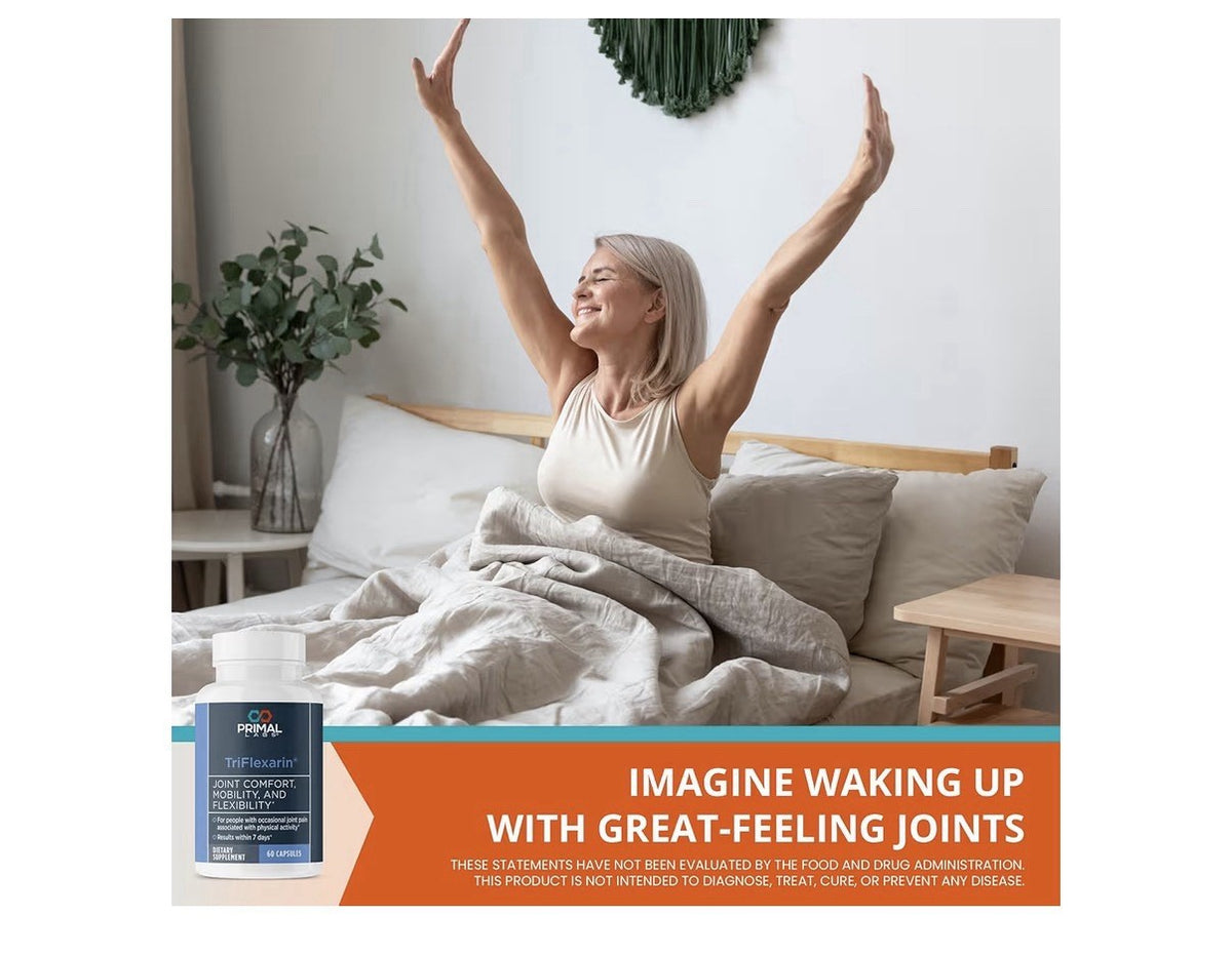 Primal Labs TriFlexarin Joint Comfort Mobility Flexibility with FruiteX-B 60caps