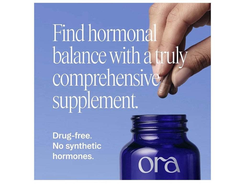 Ora Harmonious Hormonal Health Support Mood And Energy 90 Capsules