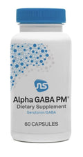Neuroscience Alpha GABA PM Sleep Aid Calming Stress Support Brain Health 60 Caps