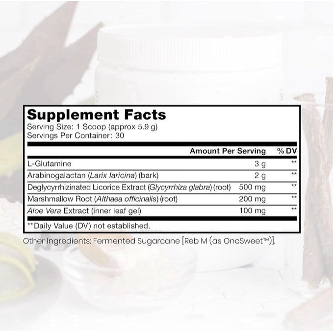 Pure Therapro Rx Leaky Gut Defense Powder Digestion Immune Support 30 Servings