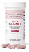 With Meraki Co with Clarity Vaginal Pre Probiotic Urinary Bladder Kidney Support
