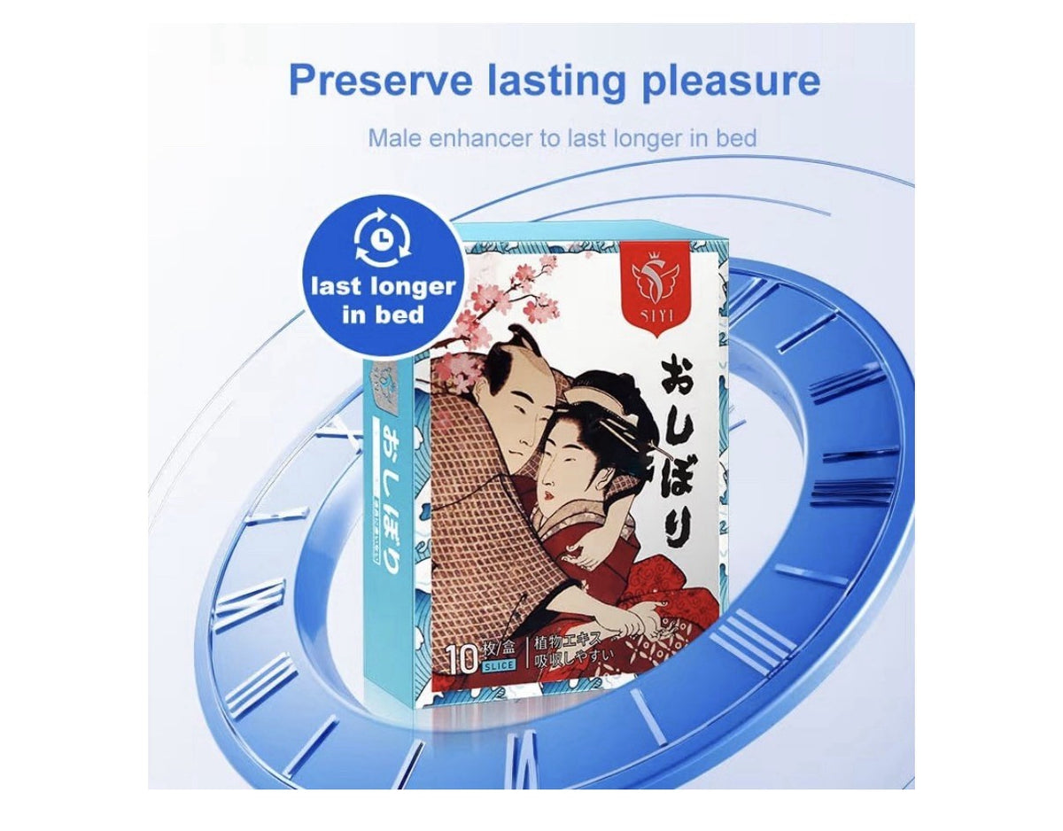 SiYi Delay Wipes for Men to Last Longer in Bed Increase Duration 10 Wipes