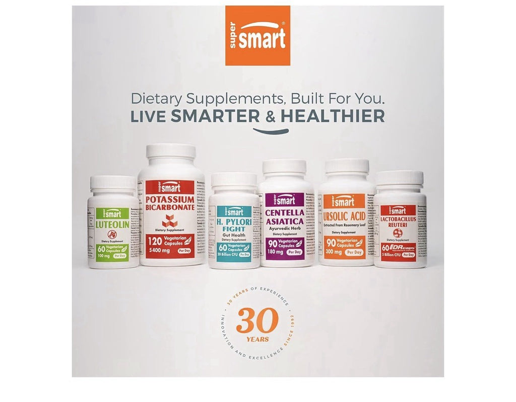 Supersmart Klamath AFA 2000 mg per Day 120 Vegetarian Capsules