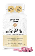 Goodness Lover Digest & Debloat Pro Natural Digestive Enzymes Probiotics 90 Caps