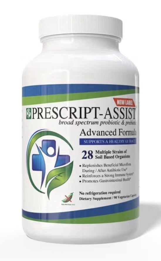 Prescript-Assist Light 28 Strains Soil Microflora Probiotic And Prebiotic 90caps