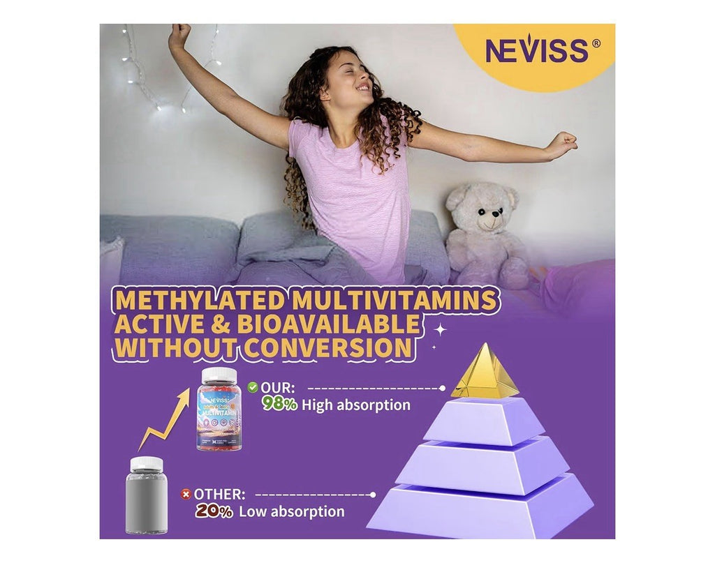 NEVISS Multivitamin Adults & Teens 12+ Calm & Focus 60 Gummies
