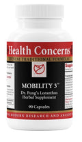 Health Concerns Mobility 3 Herbal Supplement Joint & Muscle Support 90 Capsules