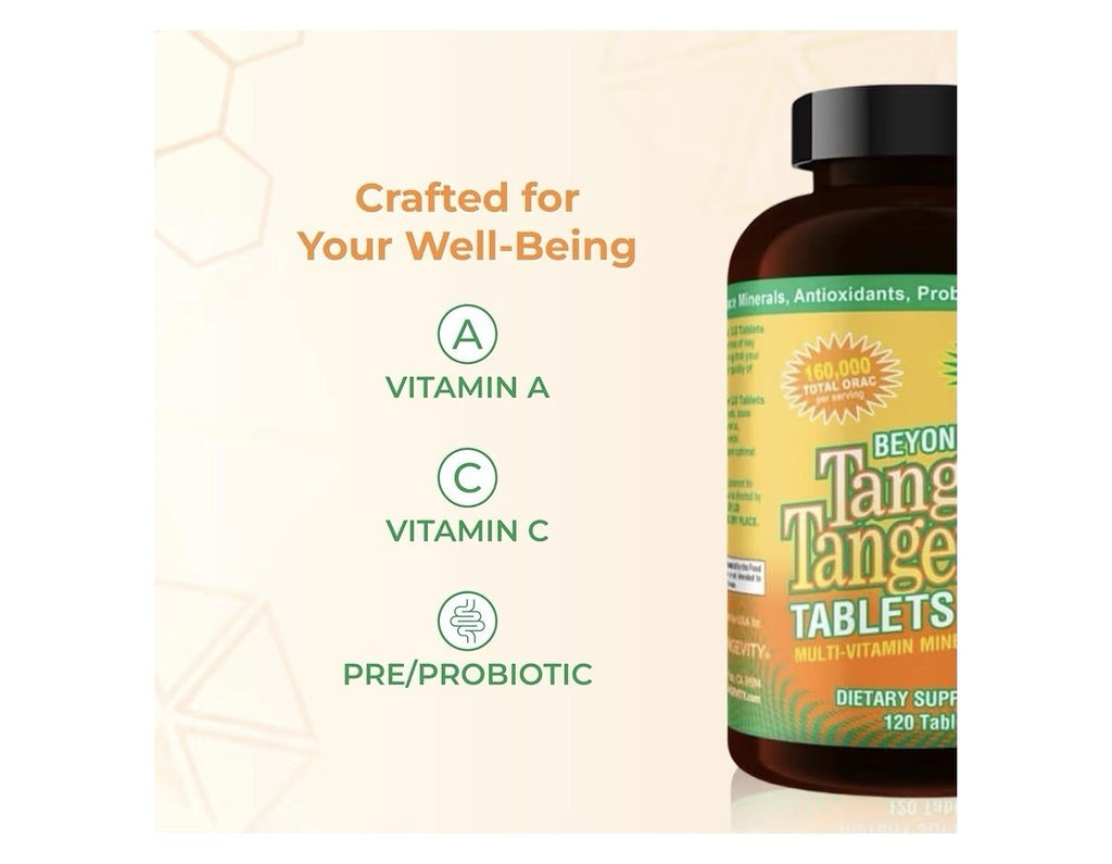 2 Pack Youngevity Beyond Tangy Tangerine 2.0 Multi-Vitamin & Mineral Complex