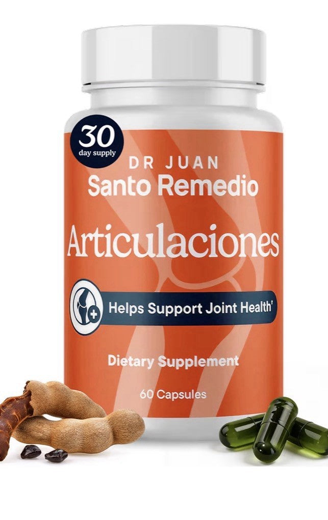 Santo Remedio Articulaciones Joint Health Support Joint Comfort Amd Function 60c