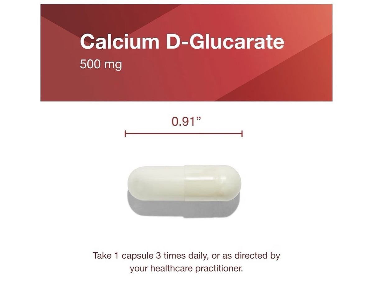 Protocol for Life Balance Calcium D-Glucarate 500mg Healthy Detoxification 90cap