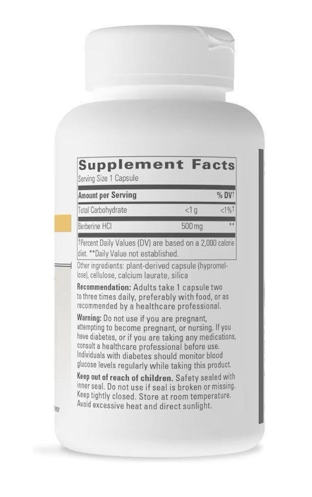 Integrative Therapeutics Berberine Metabolism Cellular Energy Support 120capsule