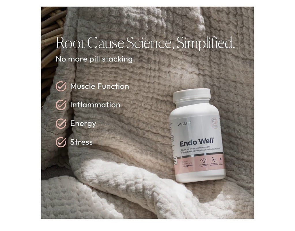 Endo Well Women's Cycle Support Muscle Function Energy Metabolism 120 Capsules