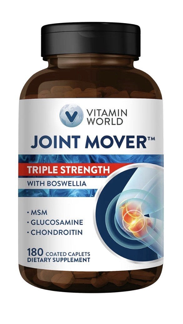 Vitamin World Joint Mover Triple Strength Joint Comfort Flexibility 180 Caplets