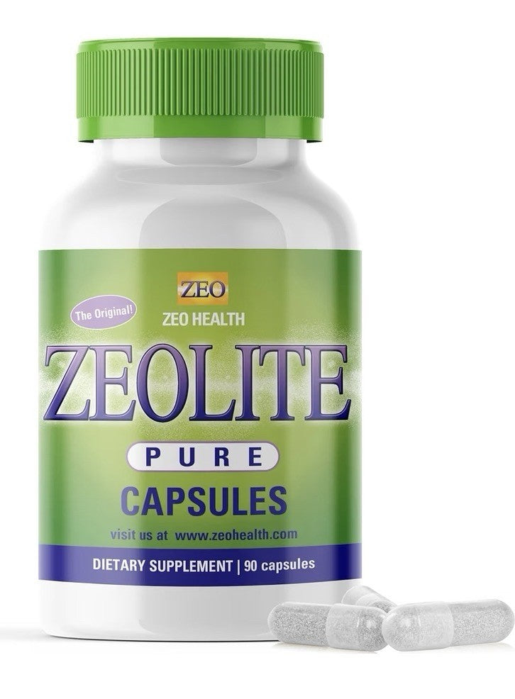 Zeo Health Zeolite Pure Capsules Zeolite Detox Full Body Cleanse 90 Capsules