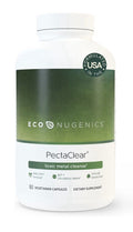 EcoNugenics PectaClear Detox Supplement for Toxic Metal Cleanse Repair 180 Caps