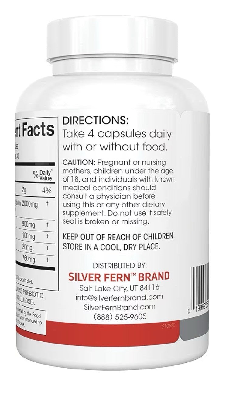 2 Pack Silver Fern Daily Gut Cleanse Immunoglobulin Postbiotic 60 Day Supply