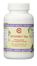 Chi's Enterprise Myomin Plus Natural Herbal Supplement 120 Capsules