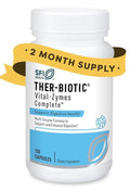 SFI Health Ther-Biotic Vital-Zymes Complete Multi Enzyme Digestive Health 120cap