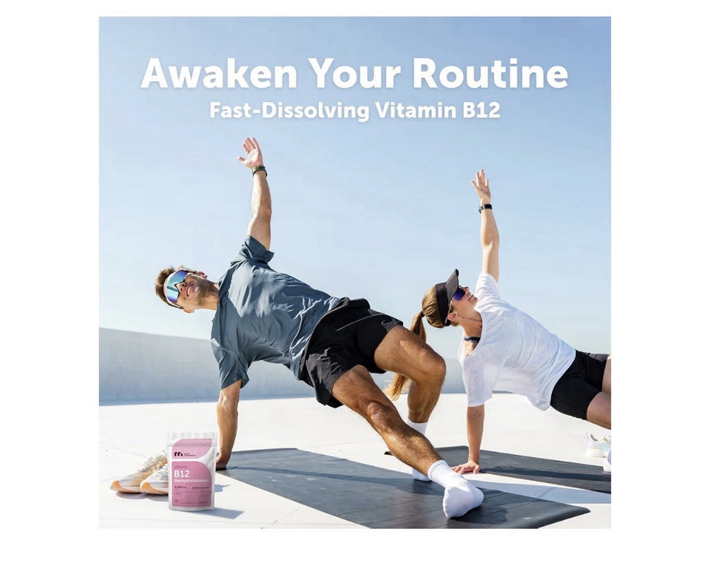 Micro Ingredients Vitamin B12 Methylcobalamin 5,000 mcg 240 Chewable Tablets