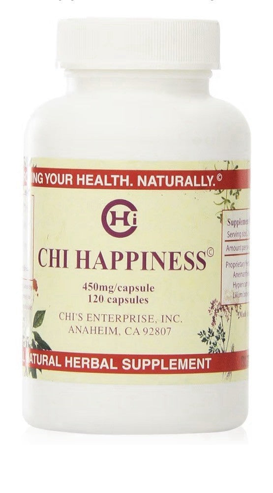 Chi Enterprise Chi Happiness 450mg/Capsule Natural Herbal Supplement 120capsules