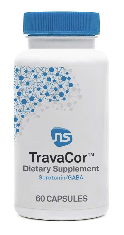 Neuroscience TravaCor Mood Support Stress And Emotional Support 60 Capsules